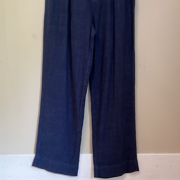 Free People Straight Leg Trouser Navy Blue Size 0 Womens Small - Picture 6 of 15